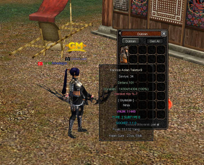 Metin2 NPC Buyback System